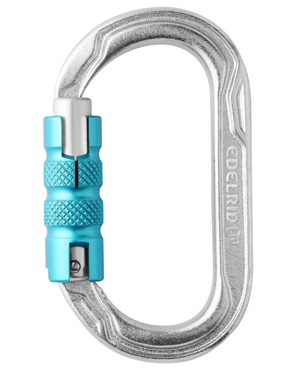 OVAL POWER STEEL TRIPLE Locking Carabiners