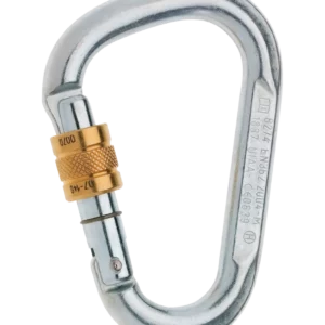 STEEL HMS SCREW Locking Carabiners