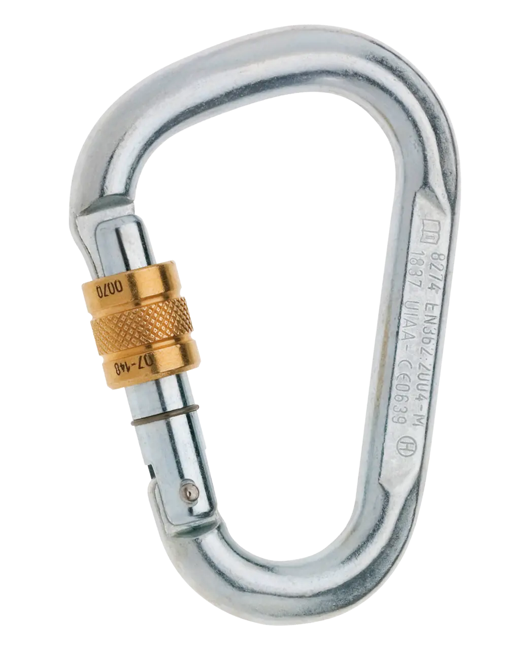 STEEL HMS SCREW Locking Carabiners