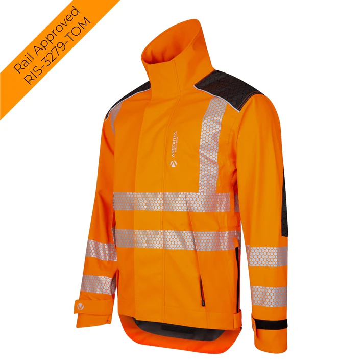 Arbortec Heavy Duty Full Zip Breathedry Jacket - Orange